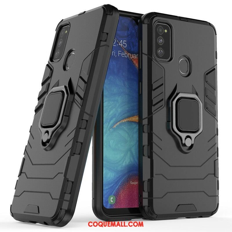 Coque Samsung Galaxy M21 Ring Résistante