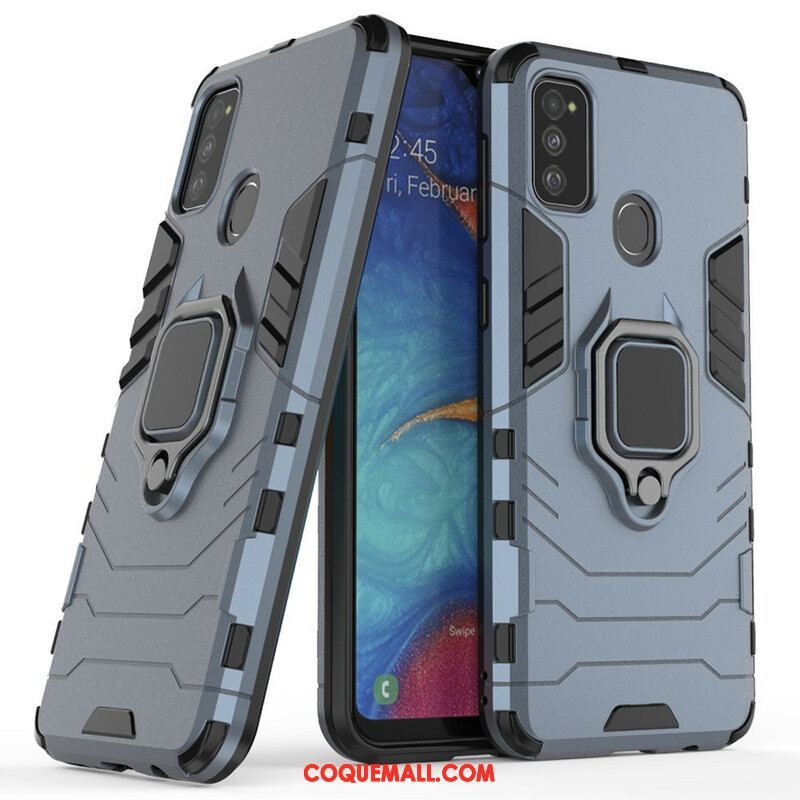 Coque Samsung Galaxy M21 Ring Résistante