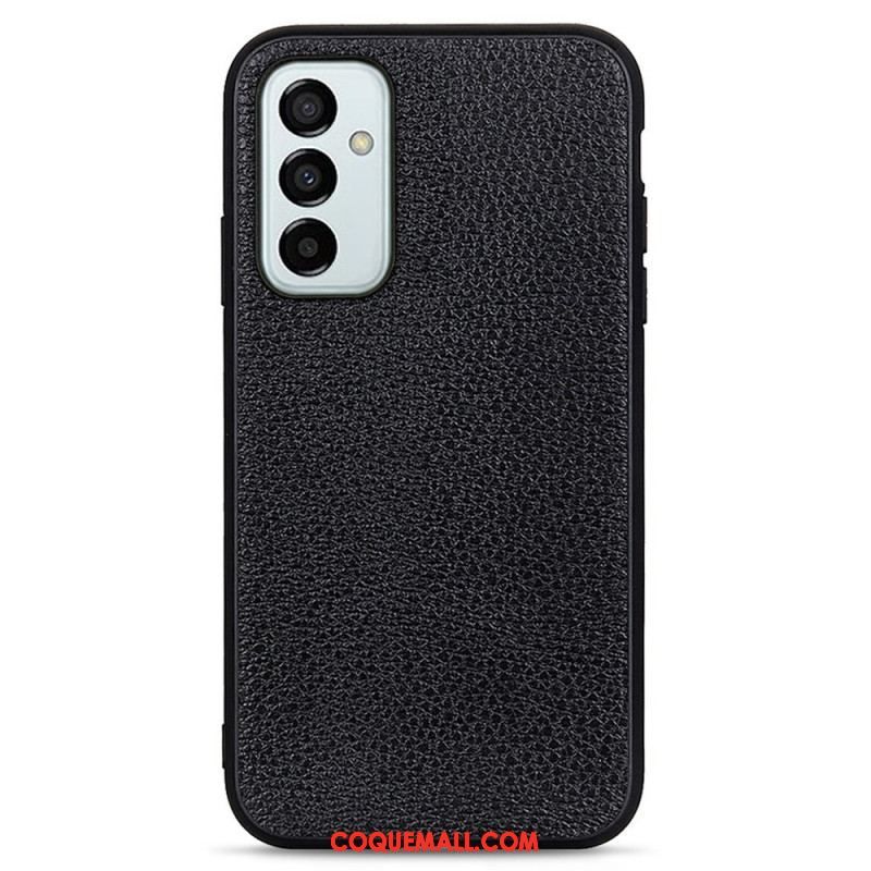 Coque Samsung Galaxy M23 5G Cuir Litchi Véritable