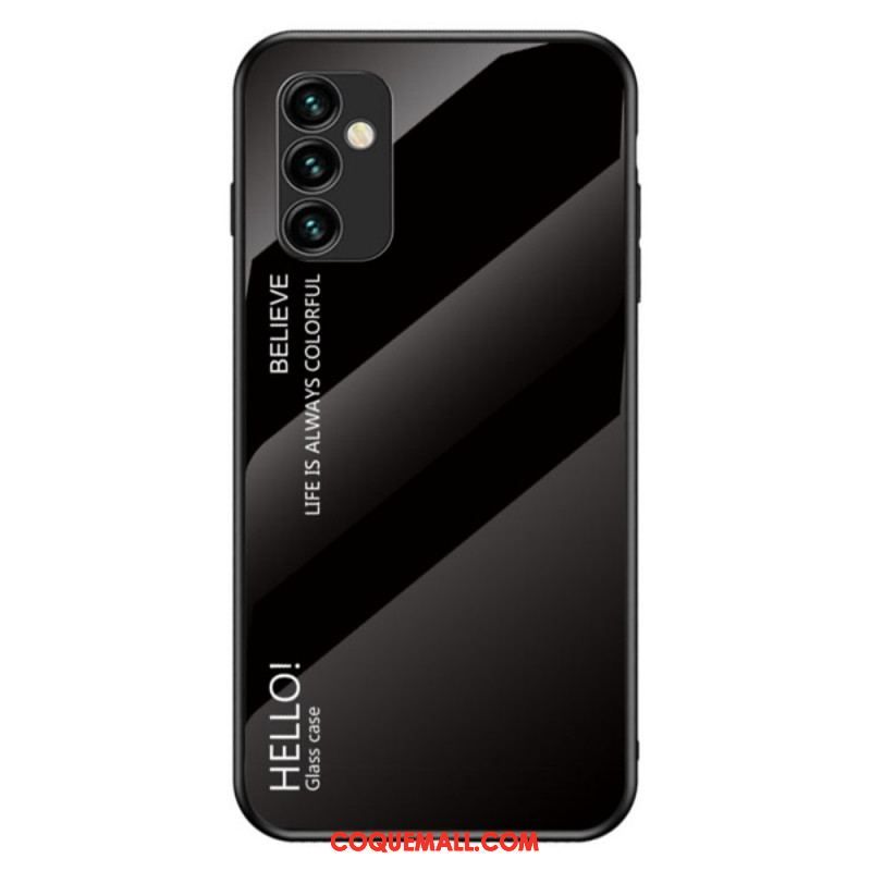 Coque Samsung Galaxy M23 5G Verre Trempé Hello