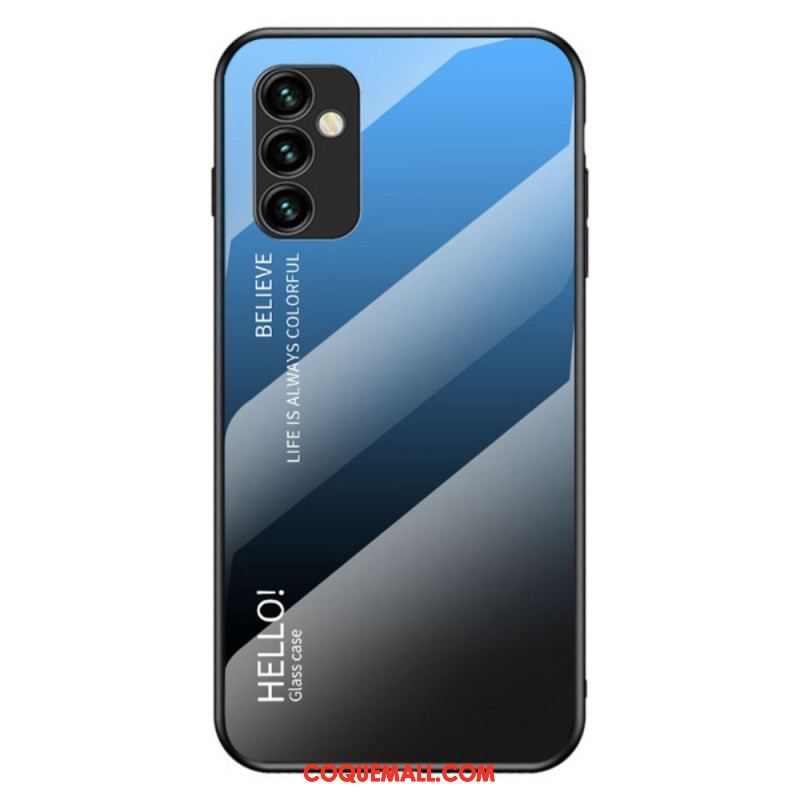 Coque Samsung Galaxy M23 5G Verre Trempé Hello