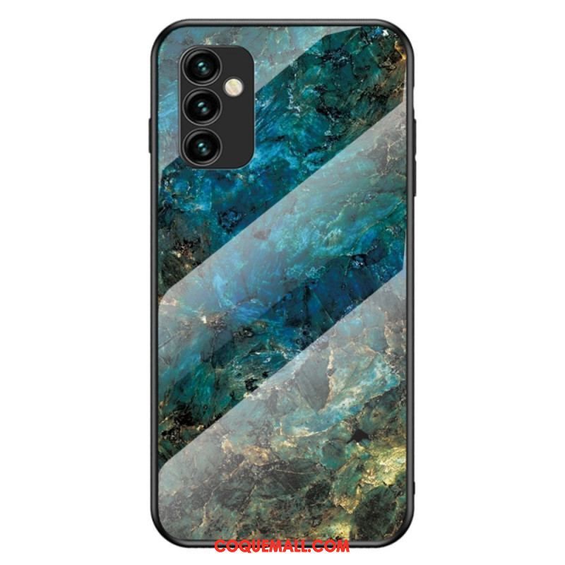 Coque Samsung Galaxy M23 5G Verre Trempé Marble Colors