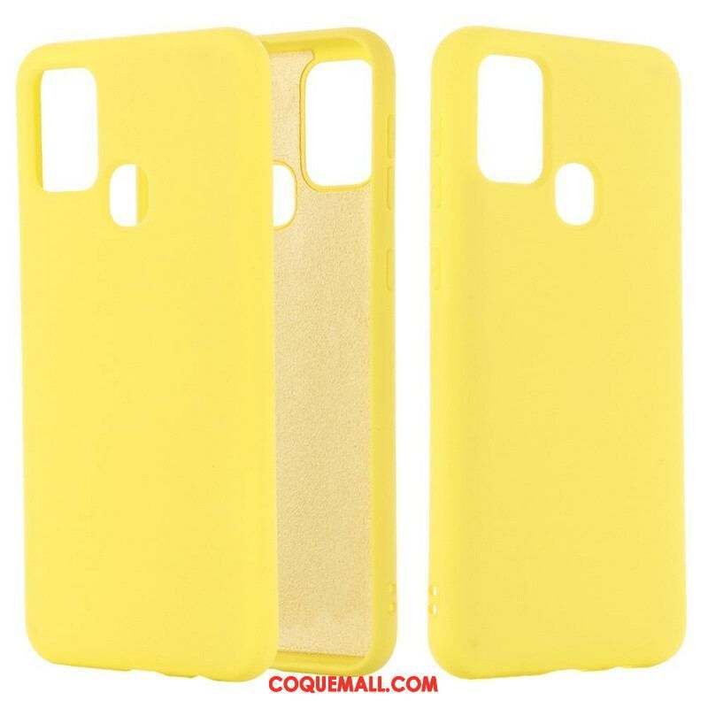 Coque Samsung Galaxy M31 Liquide Silicone