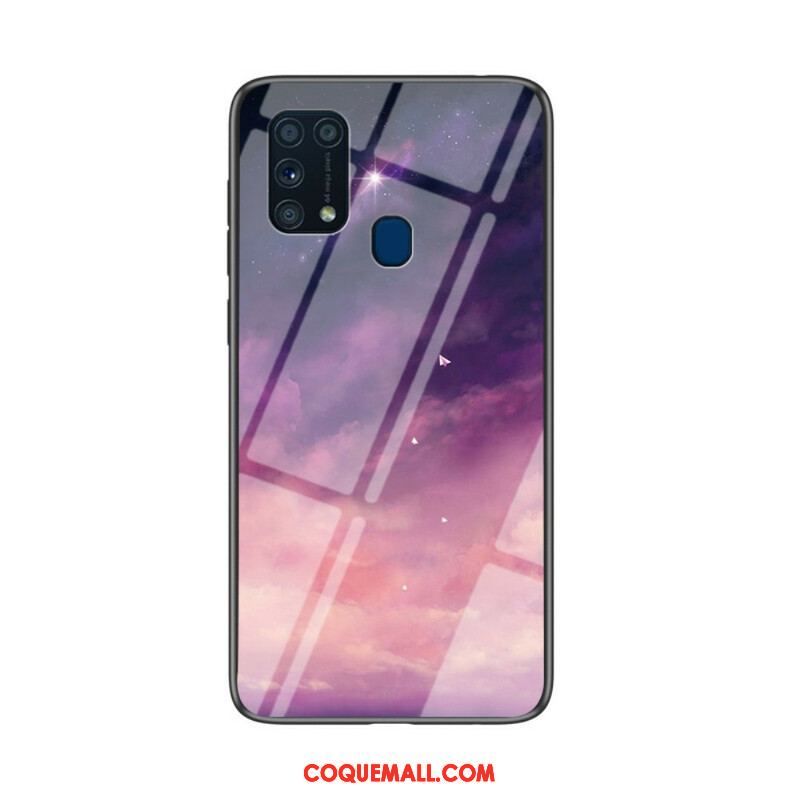 Coque Samsung Galaxy M31 Verre Trempé Beauty