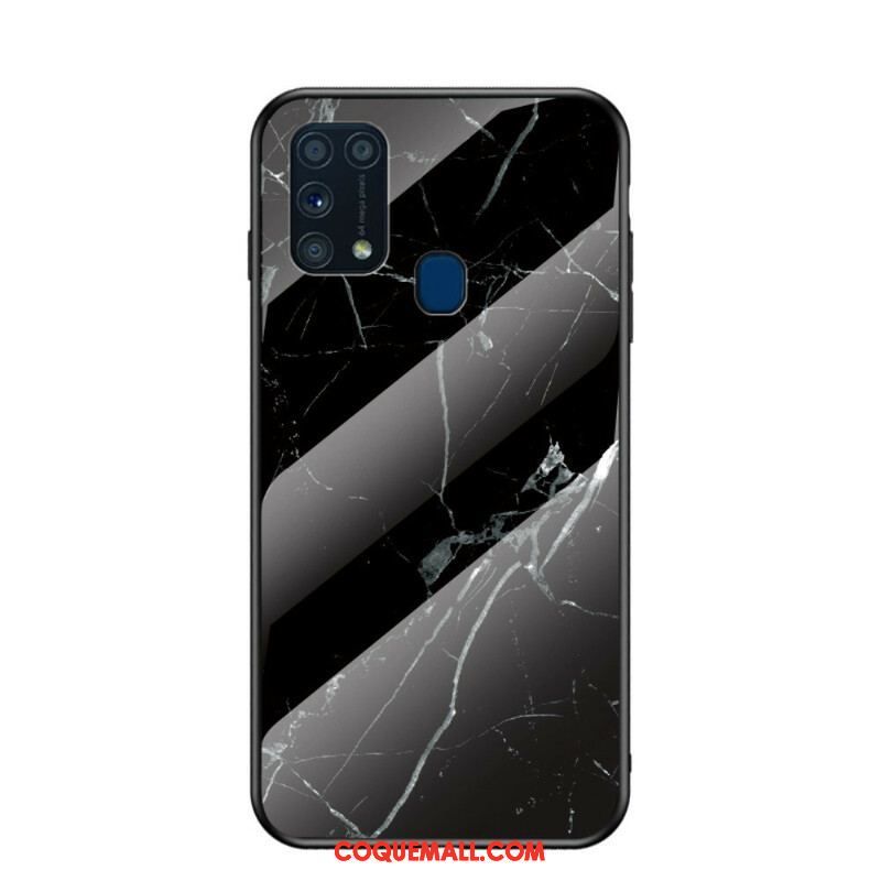 Coque Samsung Galaxy M31 Verre Trempé Premium Color