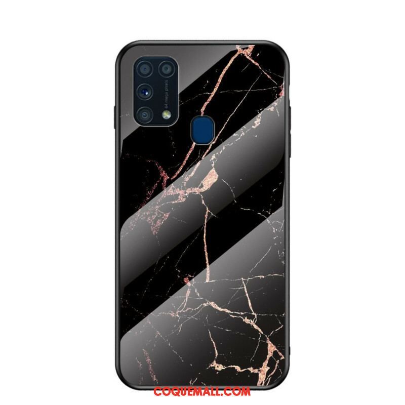 Coque Samsung Galaxy M31 Verre Trempé Premium Color