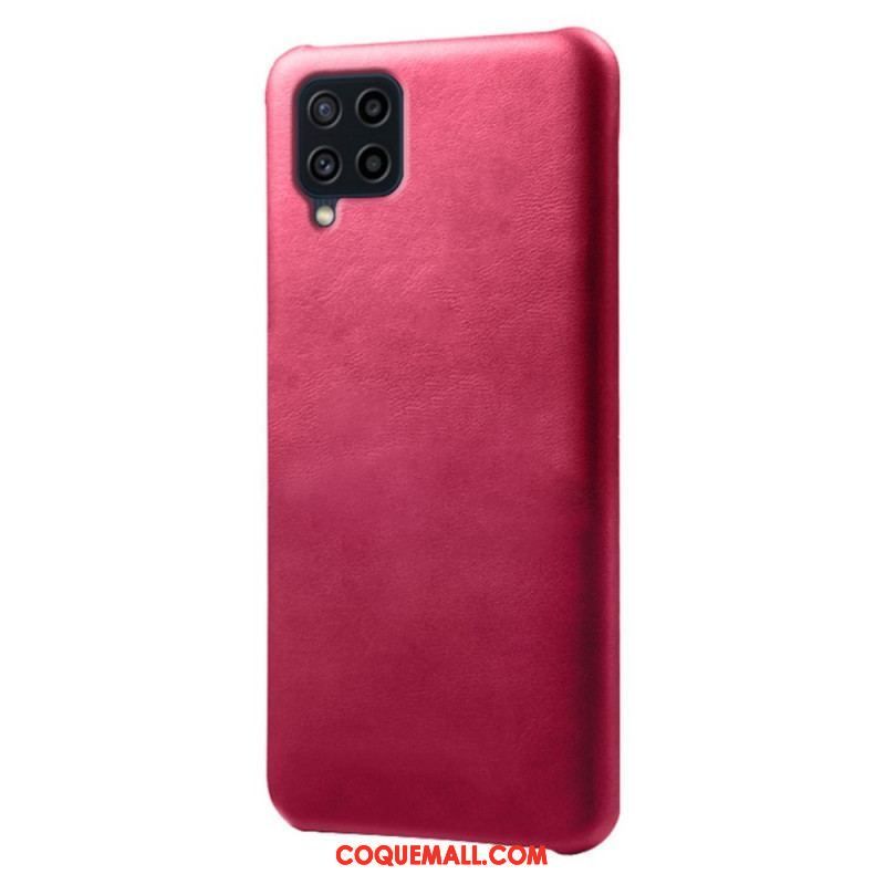 Coque Samsung Galaxy M32 Effet Cuir KSQ