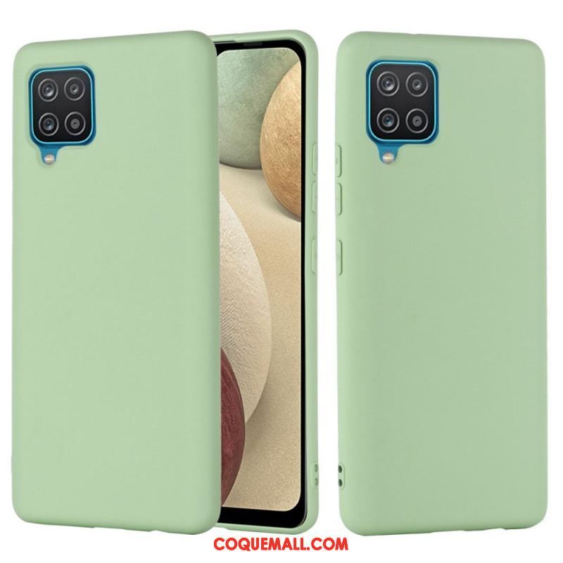 Coque Samsung Galaxy M32 Silicone Liquide avec Lanière