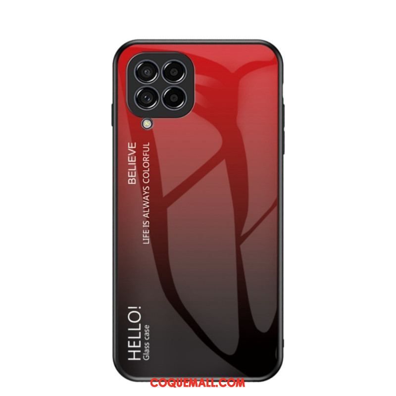 Coque Samsung Galaxy M33 5G Verre Trempé Hello