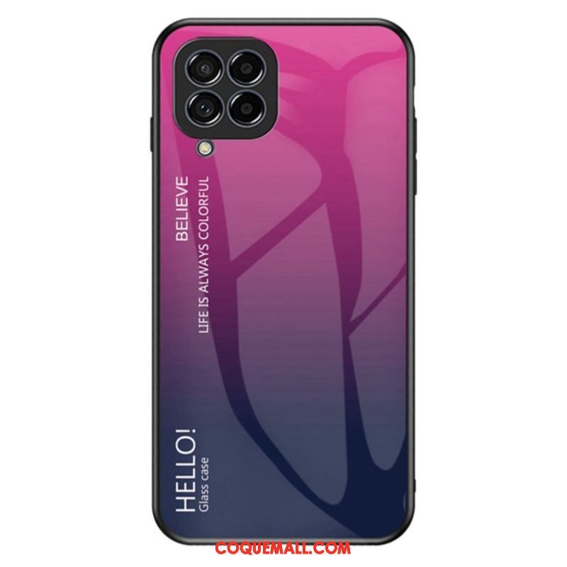 Coque Samsung Galaxy M33 5G Verre Trempé Hello