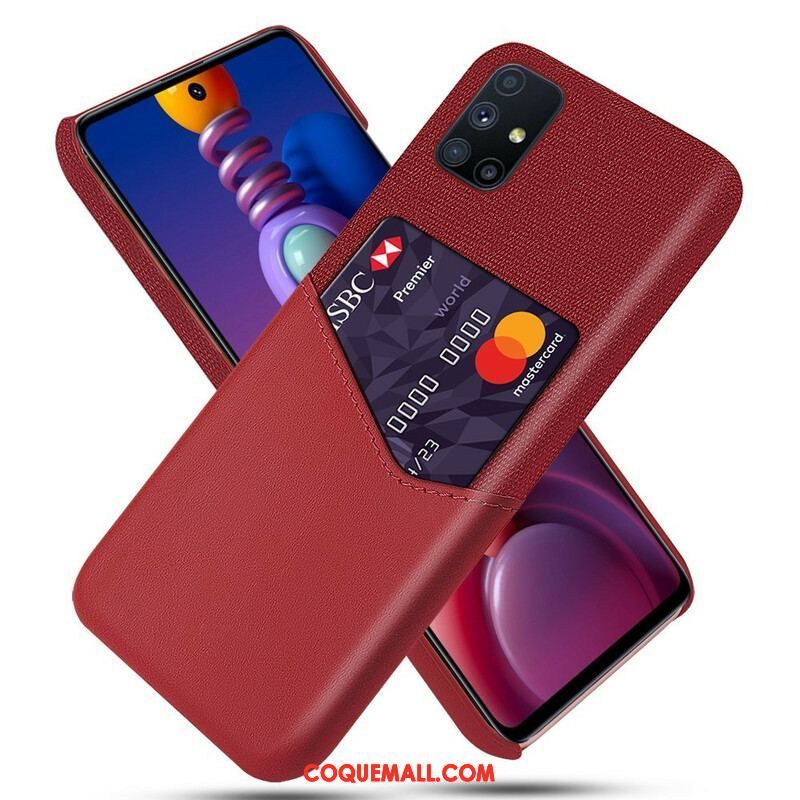 Coque Samsung Galaxy M51 Porte-Carte KSQ