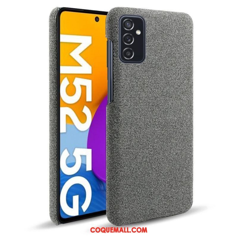 Coque Samsung Galaxy M52 5G KSQ Tissu