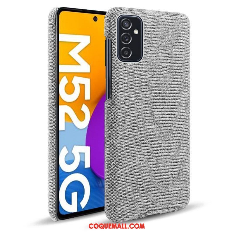 Coque Samsung Galaxy M52 5G KSQ Tissu