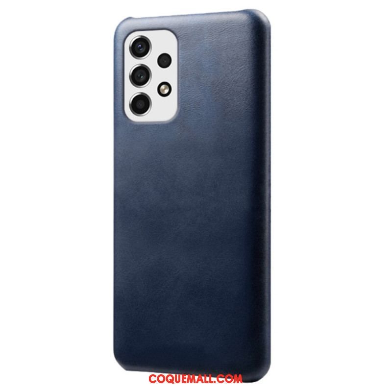 Coque Samsung Galaxy M53 5G Effet Cuir KSQ