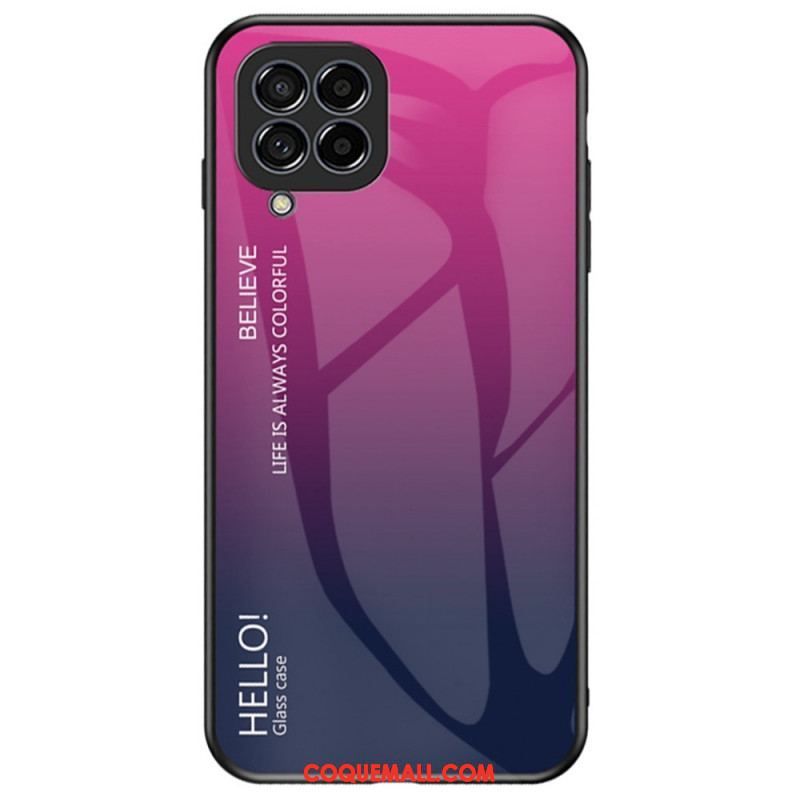 Coque Samsung Galaxy M53 5G Verre Trempé Hello