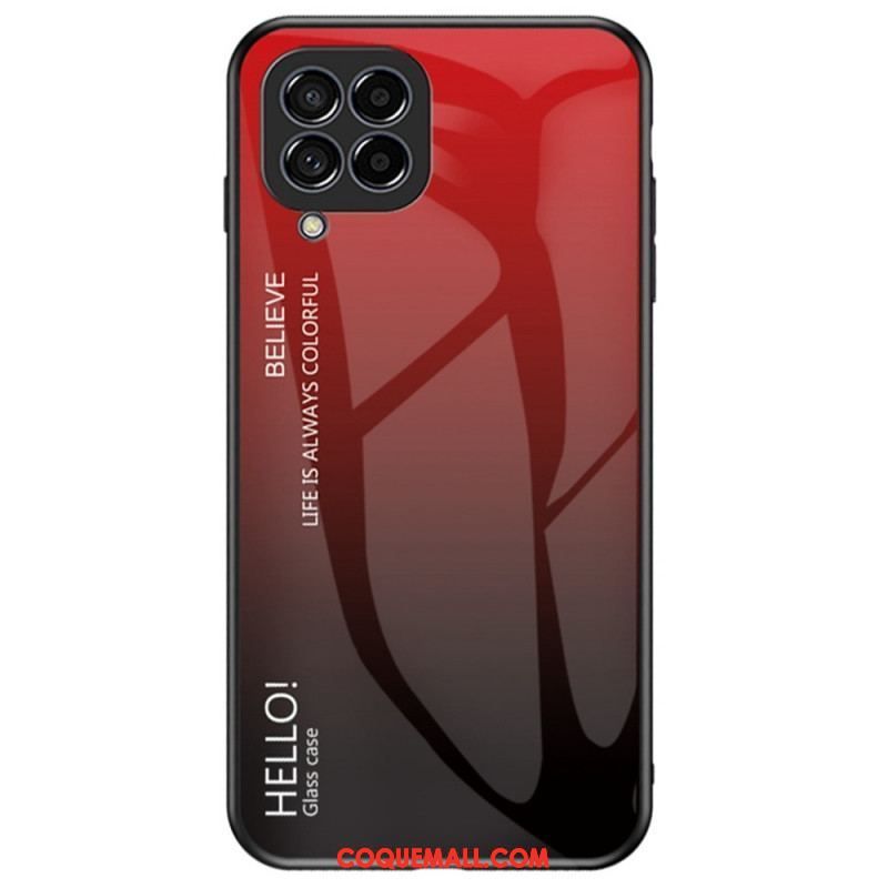 Coque Samsung Galaxy M53 5G Verre Trempé Hello