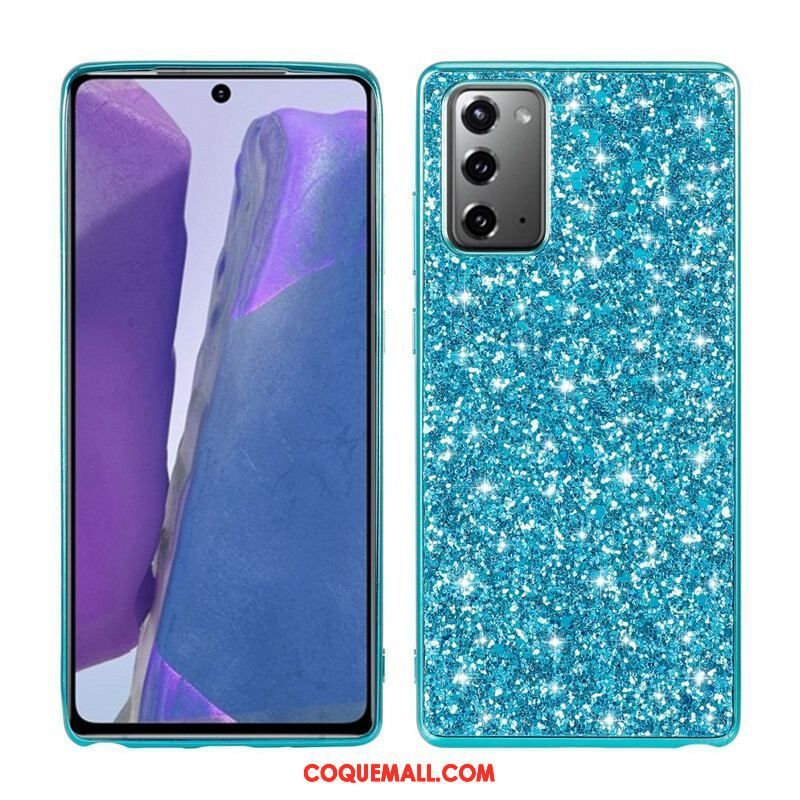 Coque Samsung Galaxy Note 20 Je Suis Paillettes