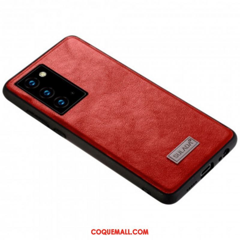 Coque Samsung Galaxy Note 20 SULADA Effet Cuir