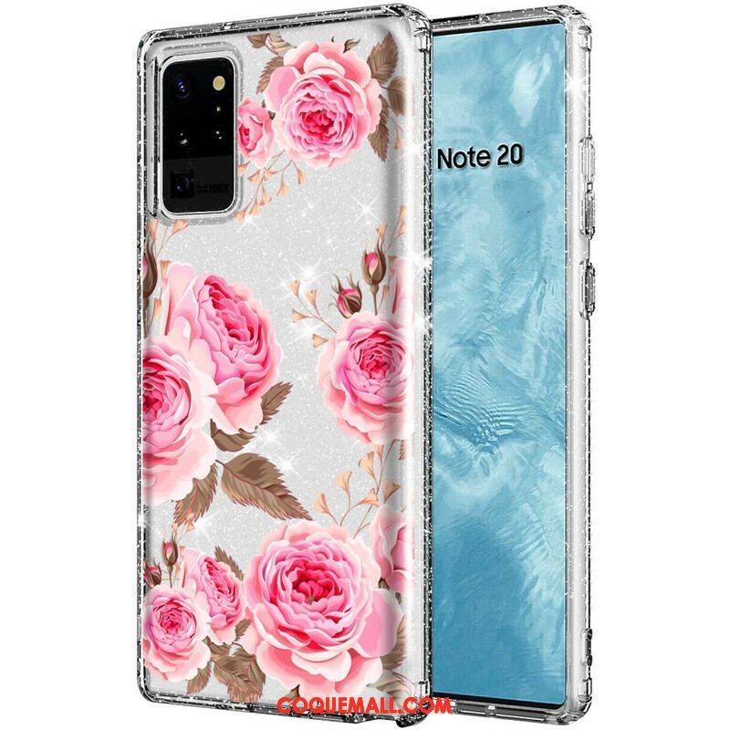 Coque Samsung Galaxy Note 20 Ultra Mon Bouquet Préféré