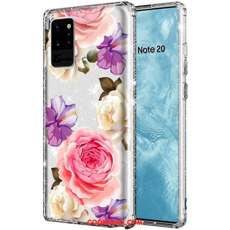 Coque Samsung Galaxy Note 20 Ultra Mon Bouquet Préféré