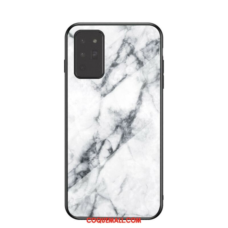 Coque Samsung Galaxy Note 20  Verre Trempé Marble Colors