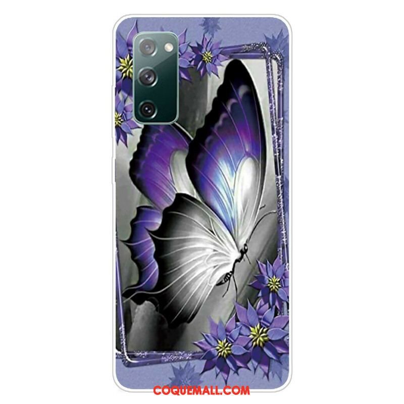 Coque Samsung Galaxy S20 FE Papillons Papillons