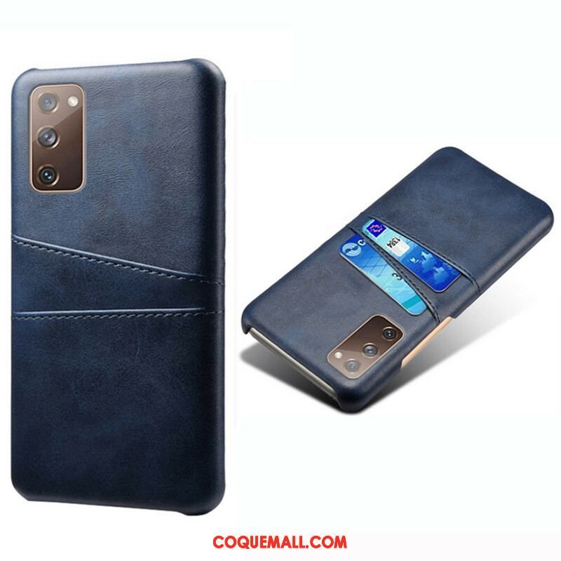 Coque Samsung Galaxy S20 FE Porte Cartes KSQ