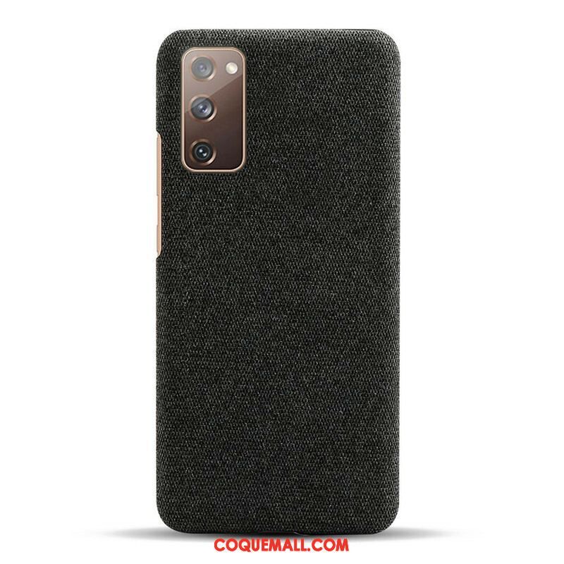 Coque Samsung Galaxy S20 FE Texture Tissu