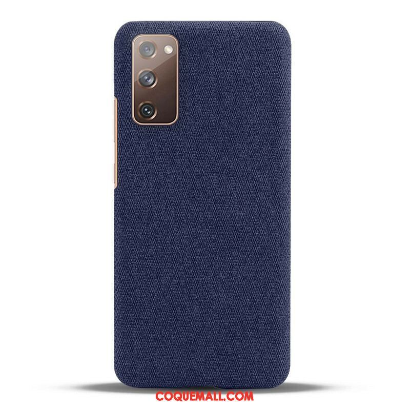 Coque Samsung Galaxy S20 FE Texture Tissu