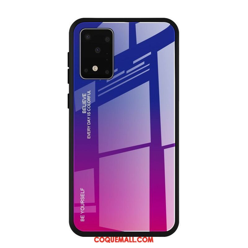 Coque Samsung Galaxy S20 Plus / S20 Plus 5G Verre Trempé Be Yourself