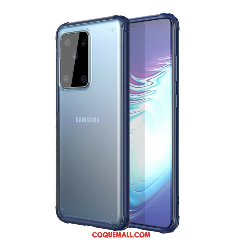 Coque Samsung Galaxy S20 Ultra Armure Rebords Colorés