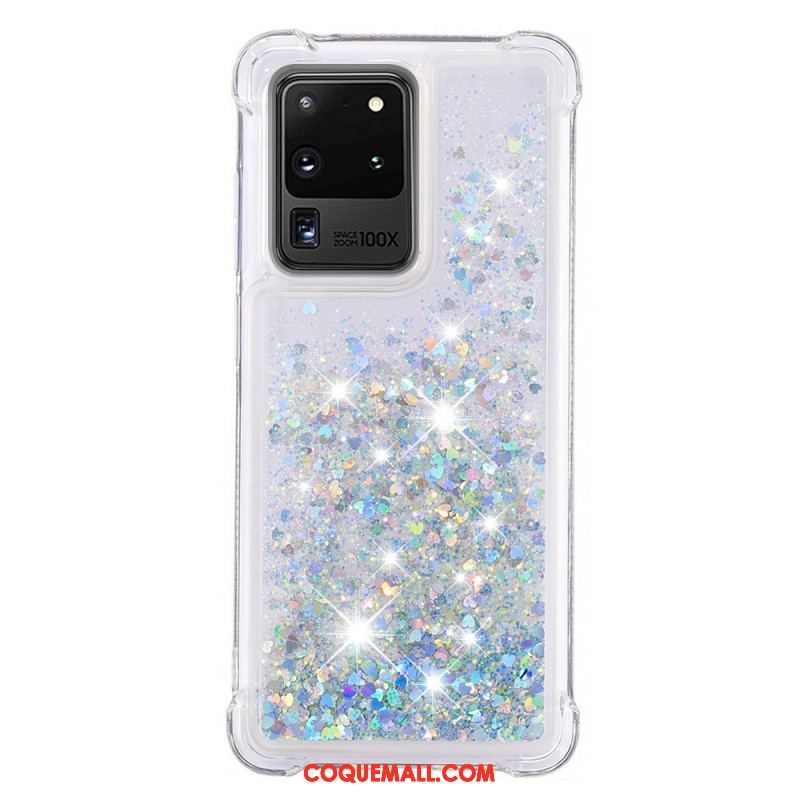 Coque Samsung Galaxy S20 Ultra Désires Paillettes