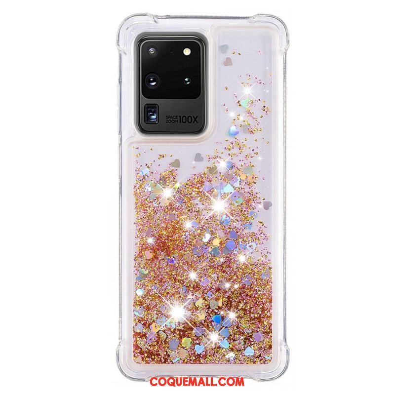 Coque Samsung Galaxy S20 Ultra Désires Paillettes