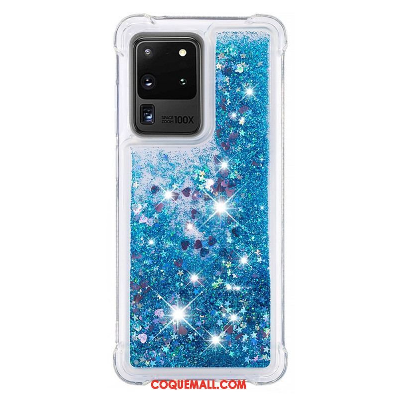 Coque Samsung Galaxy S20 Ultra Désires Paillettes