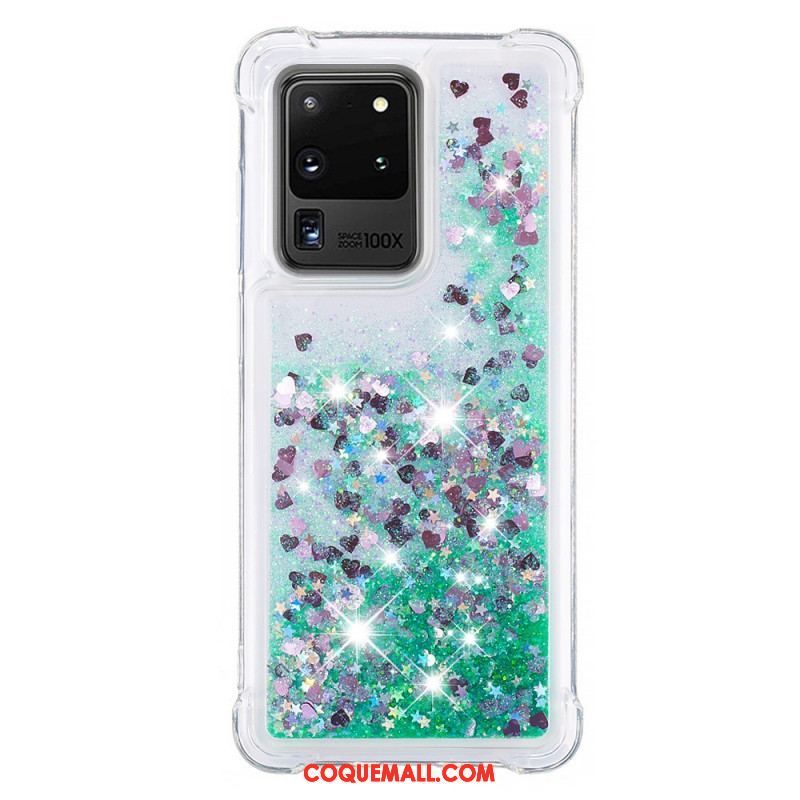 Coque Samsung Galaxy S20 Ultra Désires Paillettes