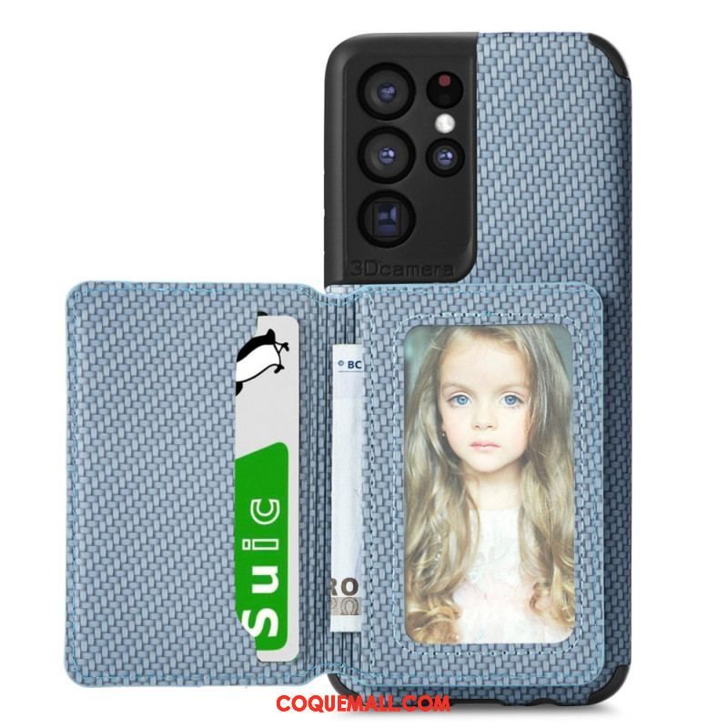 Coque Samsung Galaxy S20 Ultra RFID Porte-Cartes Support