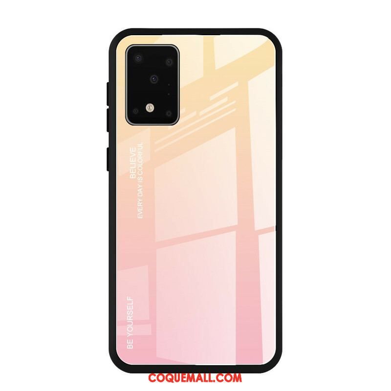 Coque Samsung Galaxy S20 Ultra Verre Trempé Be Yourself
