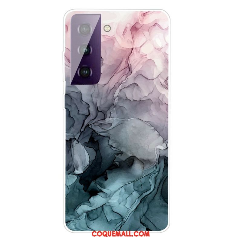 Coque Samsung Galaxy S21 5G Oeuvre Aquarelle