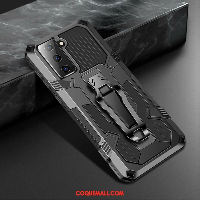 Coque Samsung Galaxy S21 5G Support Amovible Clip