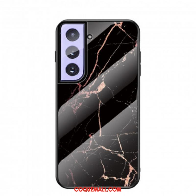 Coque Samsung Galaxy S21 5G Verre Trempé Marble Colors