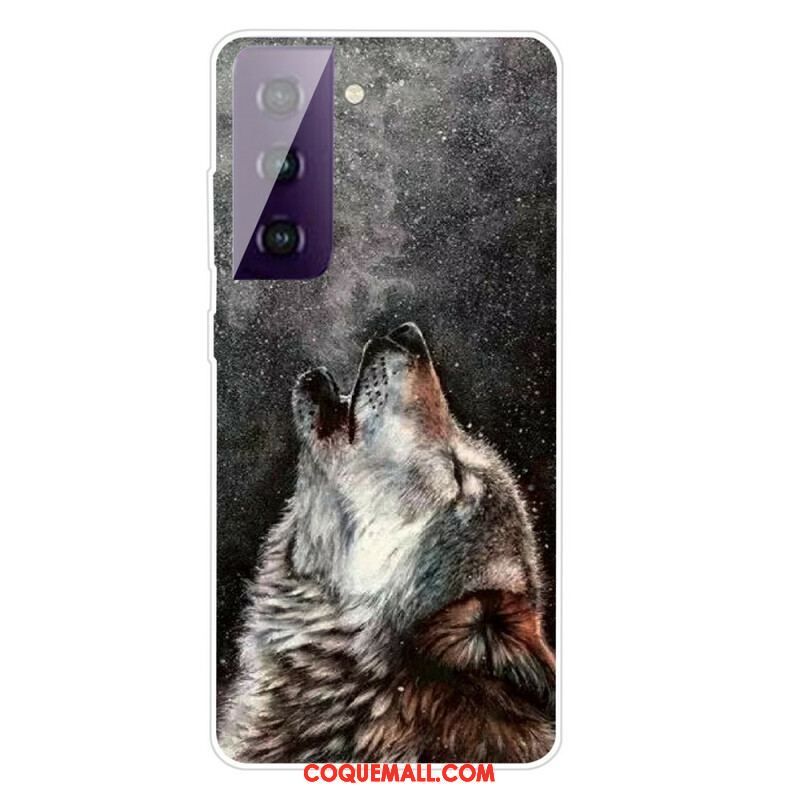 Coque Samsung Galaxy S21 FE Sublime Loup