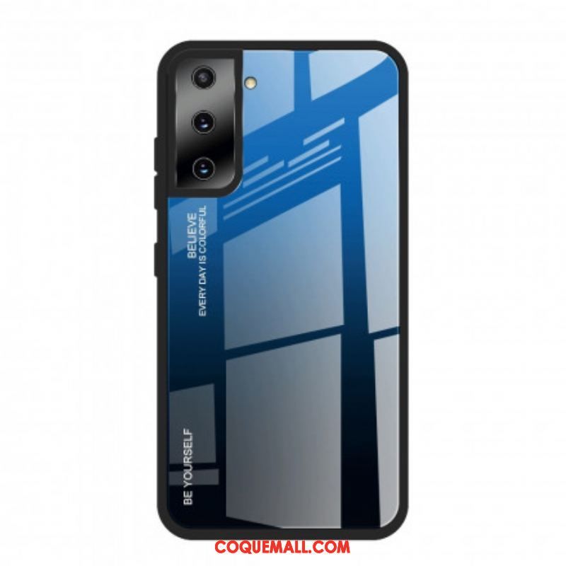 Coque Samsung Galaxy S21 Plus 5G Verre Trempé Be Yourself