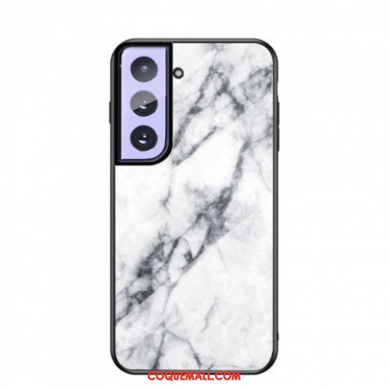 Coque Samsung Galaxy S21 Plus 5G Verre Trempé Marble Colors