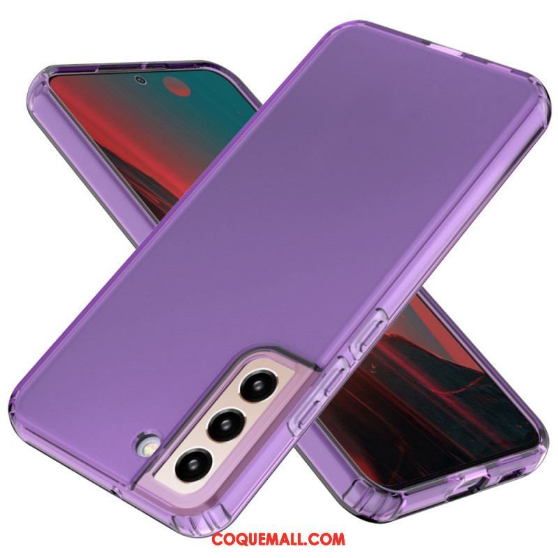 Coque Samsung Galaxy S22 5G Colorée Transparente