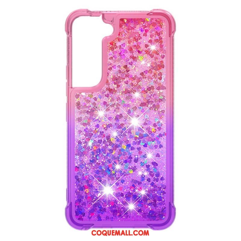 Coque Samsung Galaxy S22 5G Paillettes Colors