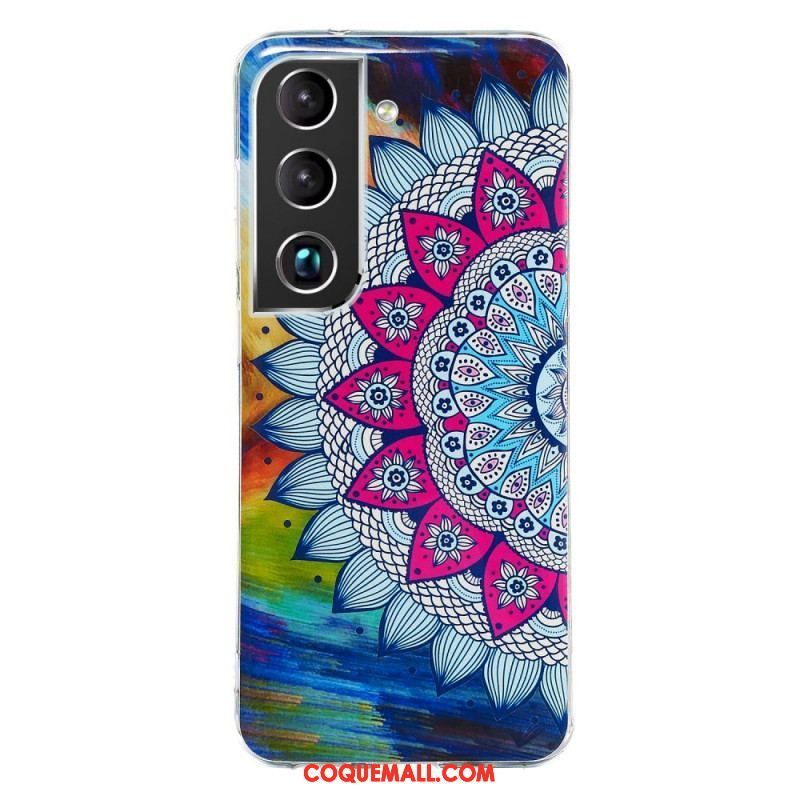 Coque Samsung Galaxy S22 5G Série Floralies Fluorescente