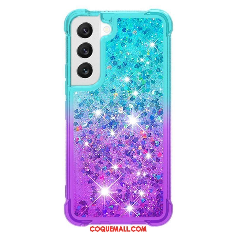 Coque Samsung Galaxy S23 5G Paillettes Color