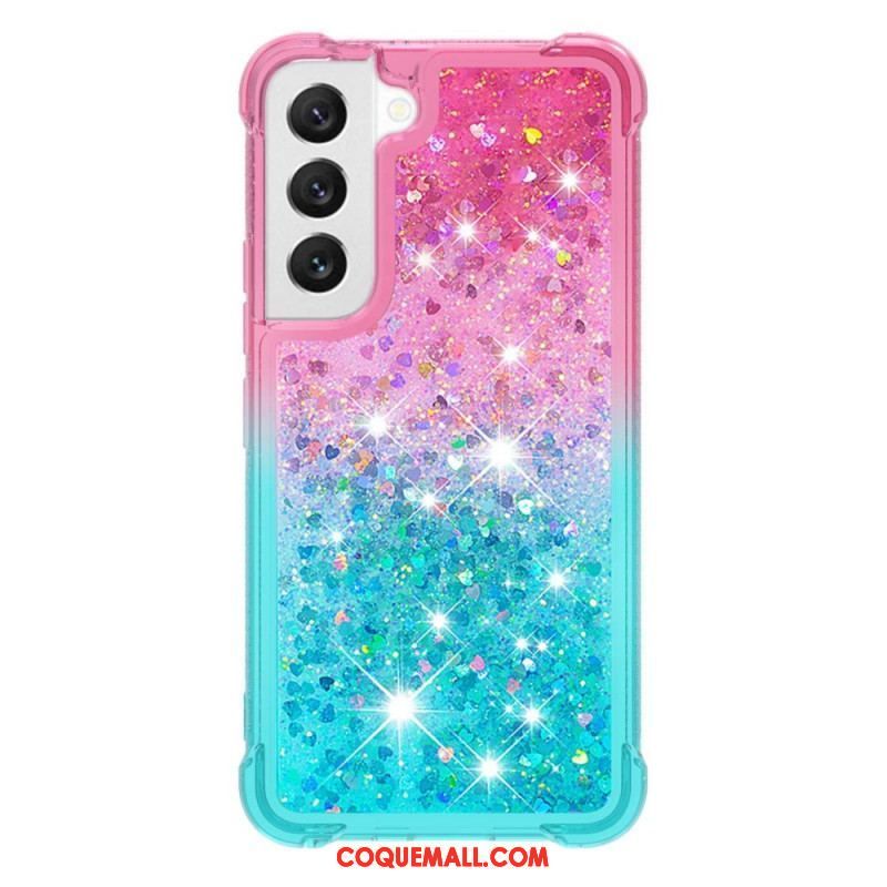 Coque Samsung Galaxy S23 5G Paillettes Color