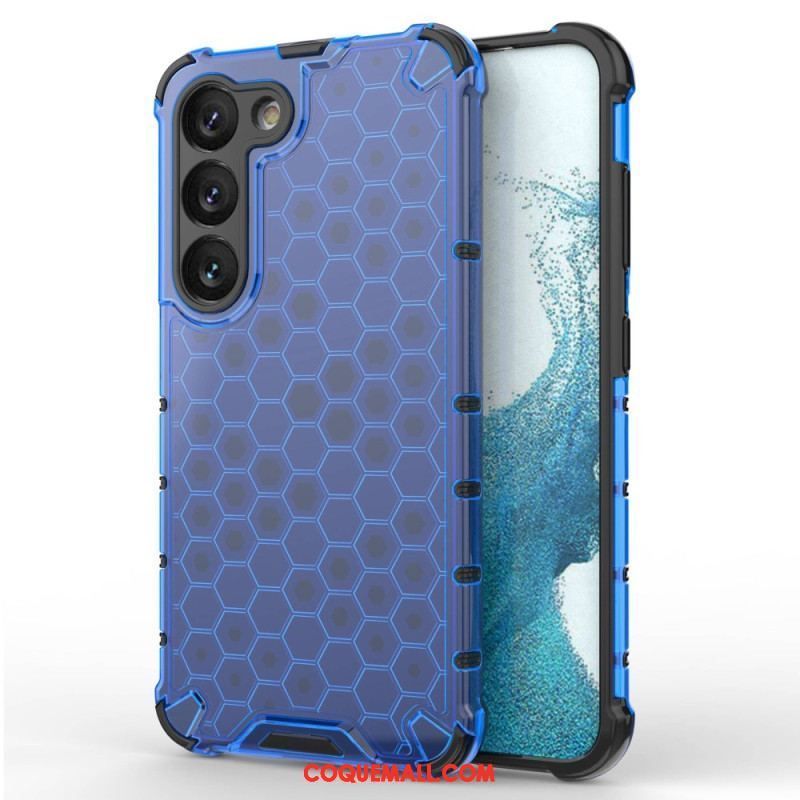 Coque Samsung Galaxy S23 5G Style Nid d'Abeille