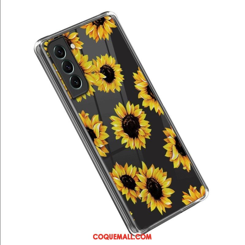 Coque Samsung Galaxy S23 Plus 5G Déclinaison Florale